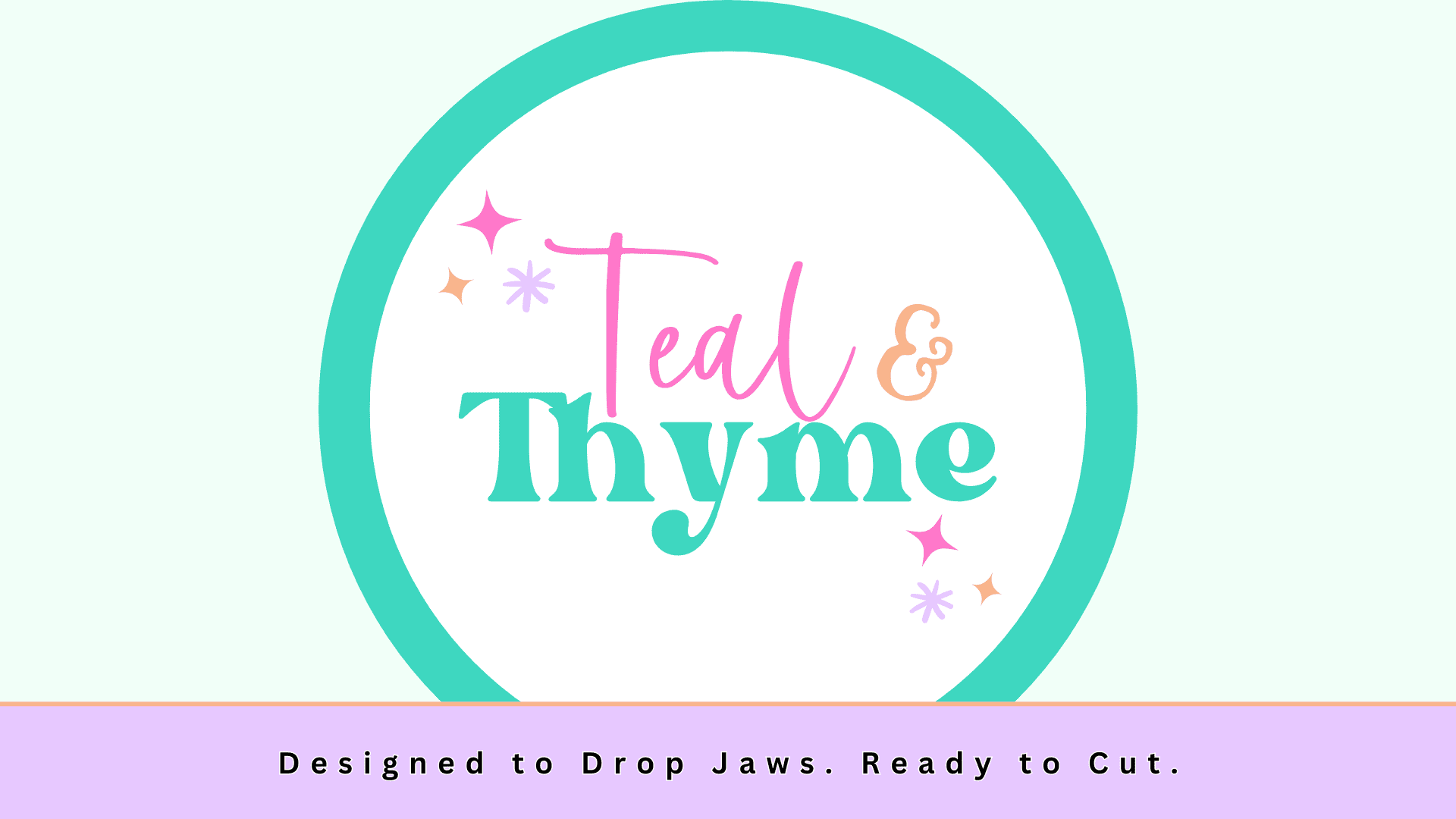 teal and thyme home page banner